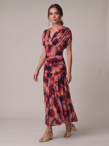 Vestido Setenil Burdeo