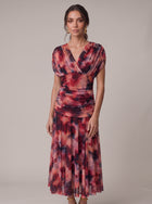 Vestido Setenil Burdeo