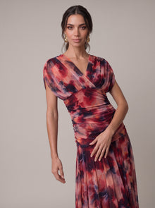 Vestido Setenil Burdeo