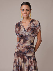 Vestido Setenil Café