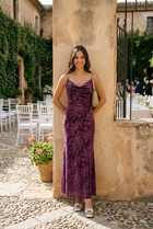 Vestido Noelia Morado