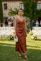 Vestido Elena Rosa Antiguo