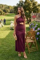 Vestido Plisado Conchovino