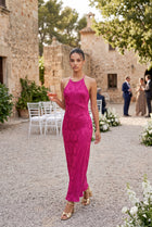 Vestido Amazonita Fuccia