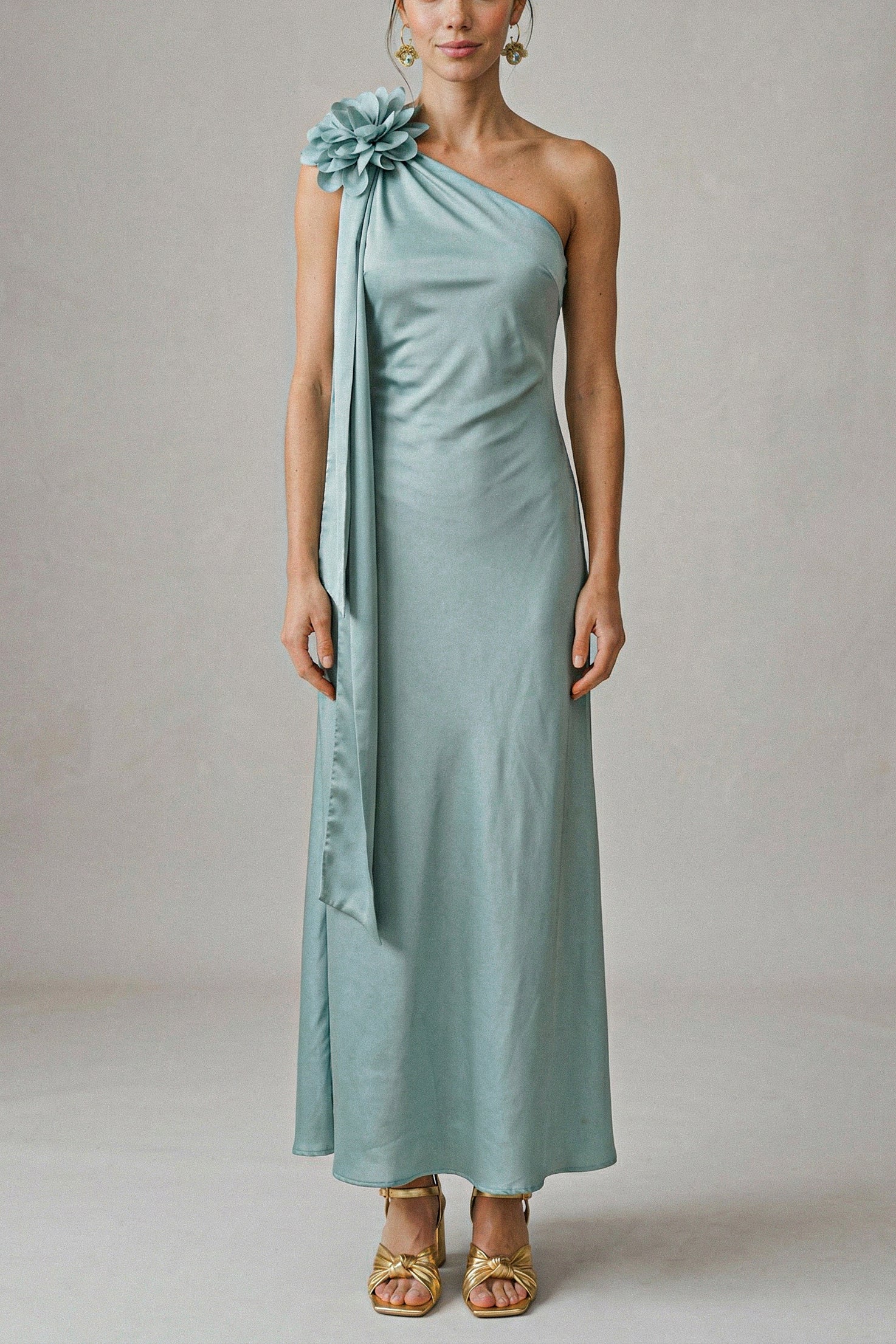 Vestido Emma Aqua
