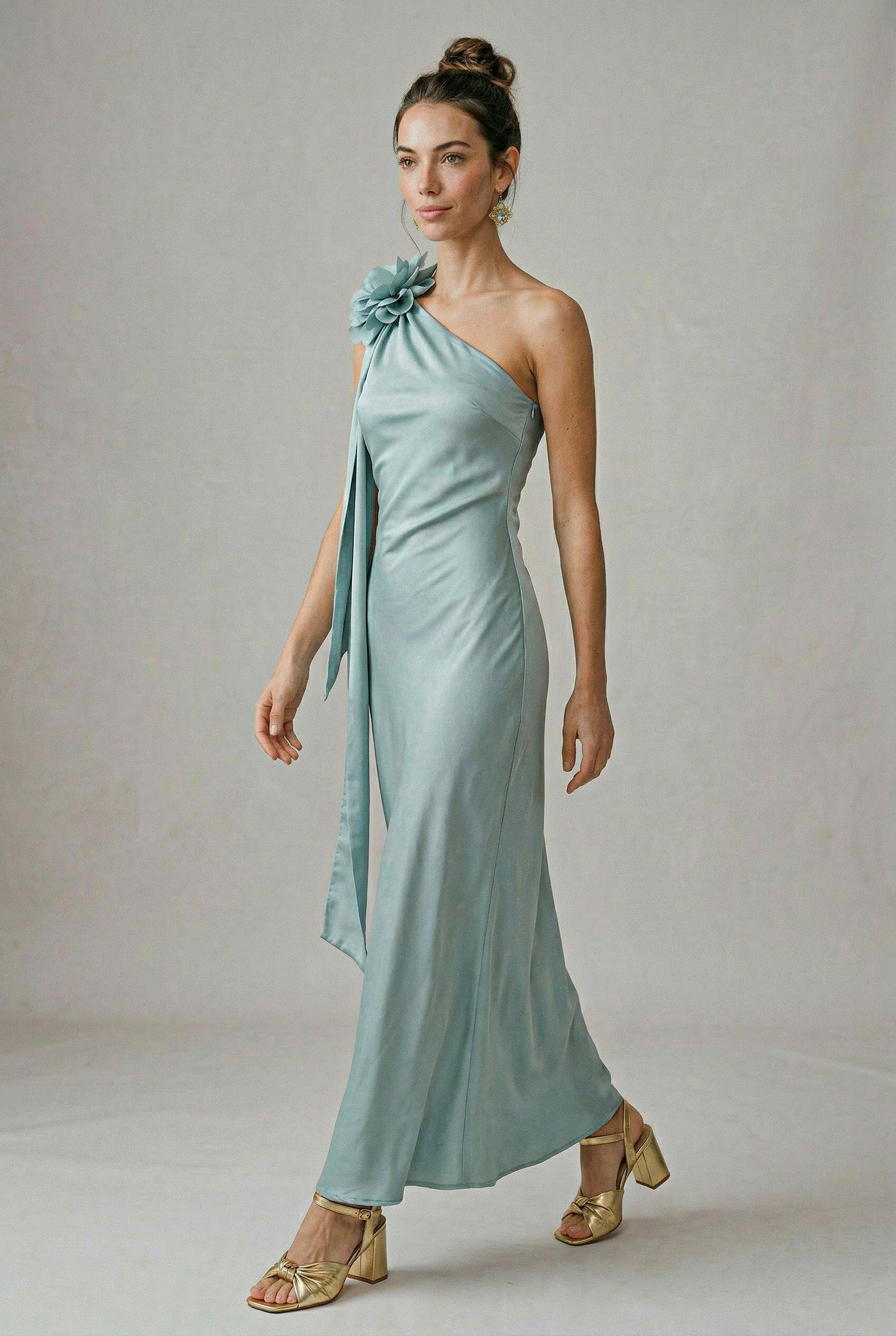 Vestido Emma Aqua