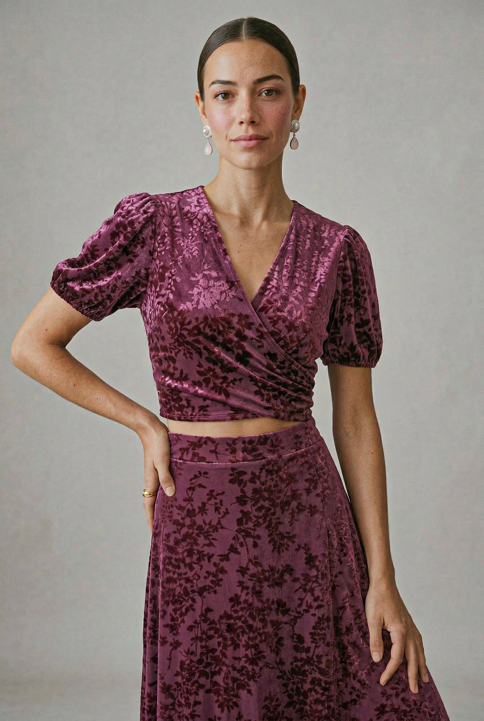 Conjunto Valeria Morado