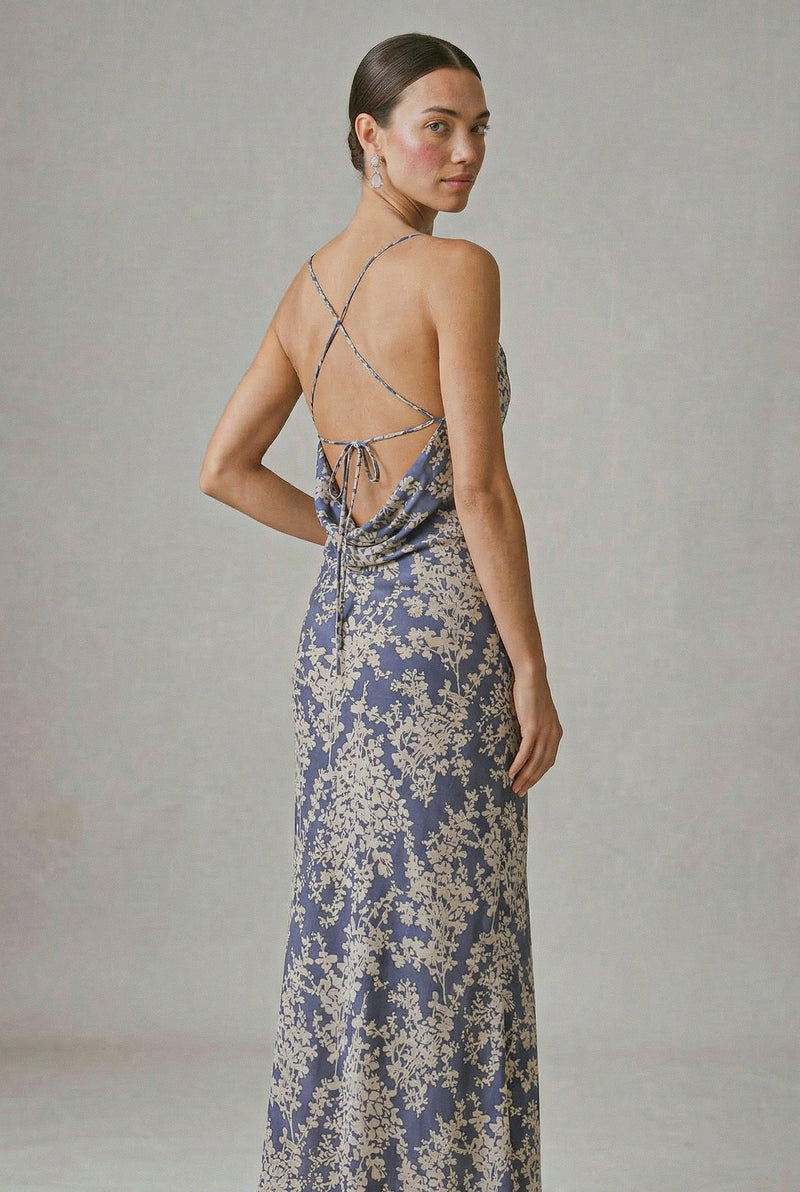 Vestido Noelia Azul