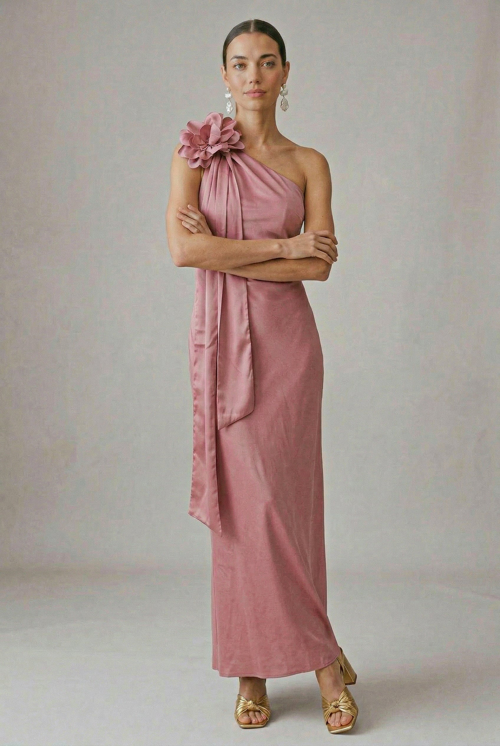 Vestido Emma Rosa