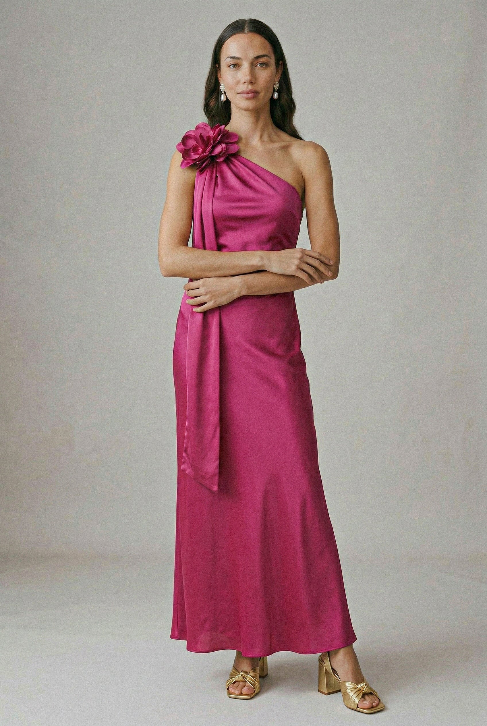 Vestido Emma Magenta