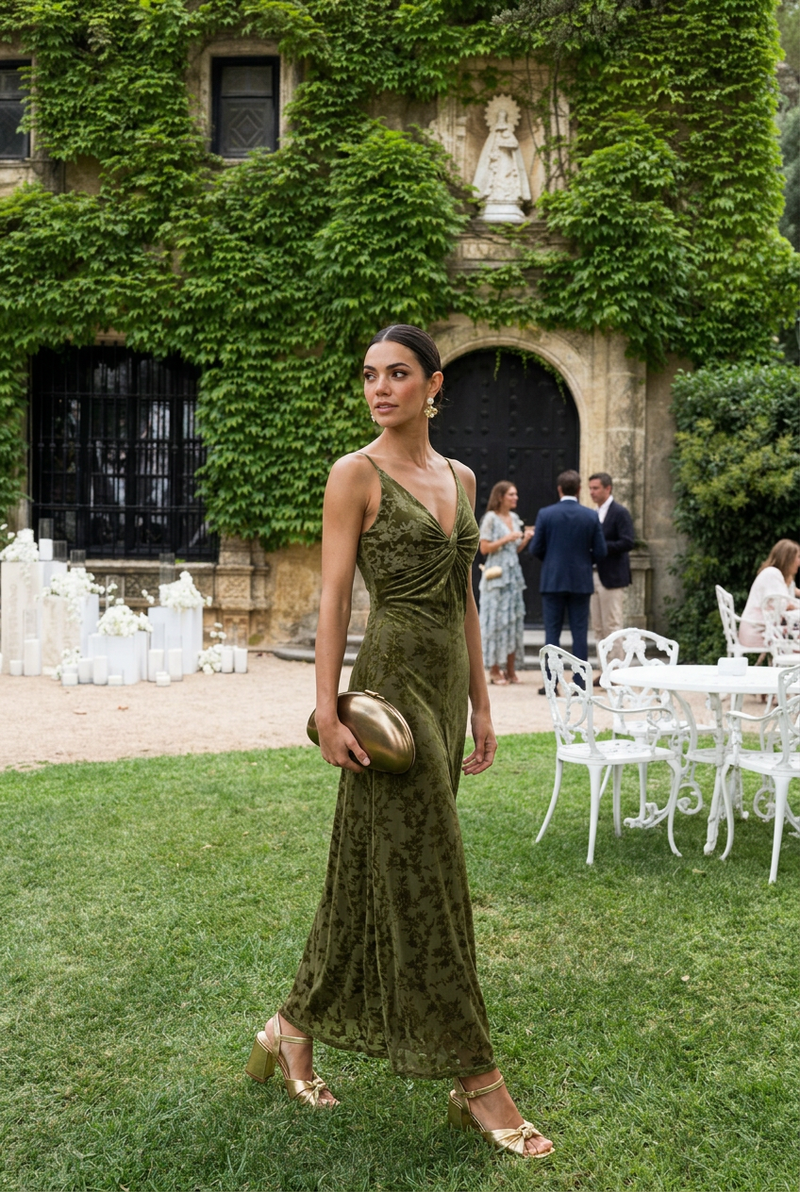Vestido Aurora Verde