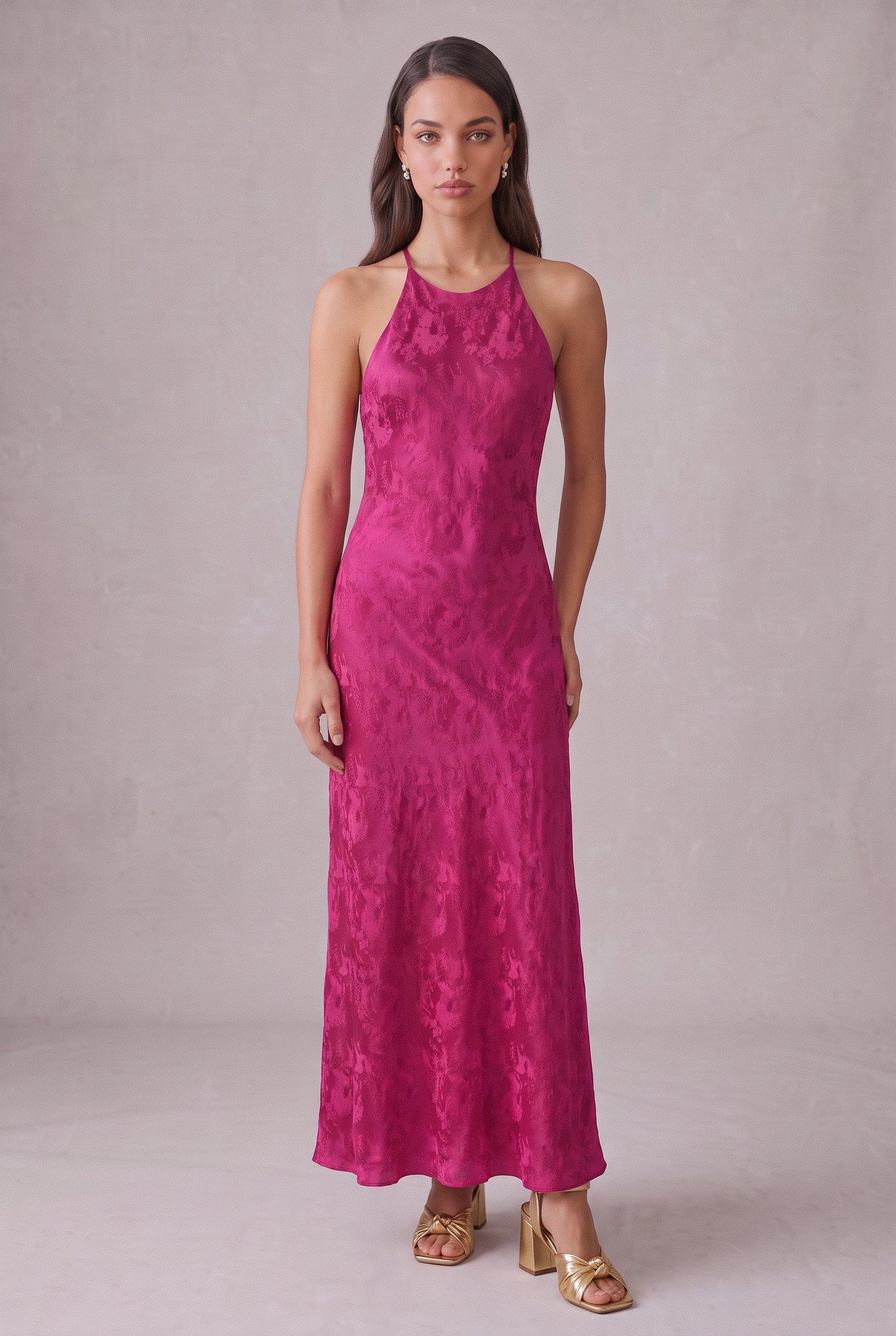 Vestido Amazonita Fuccia