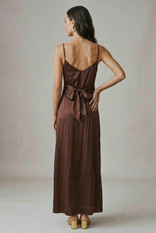 Vestido Elena Café
