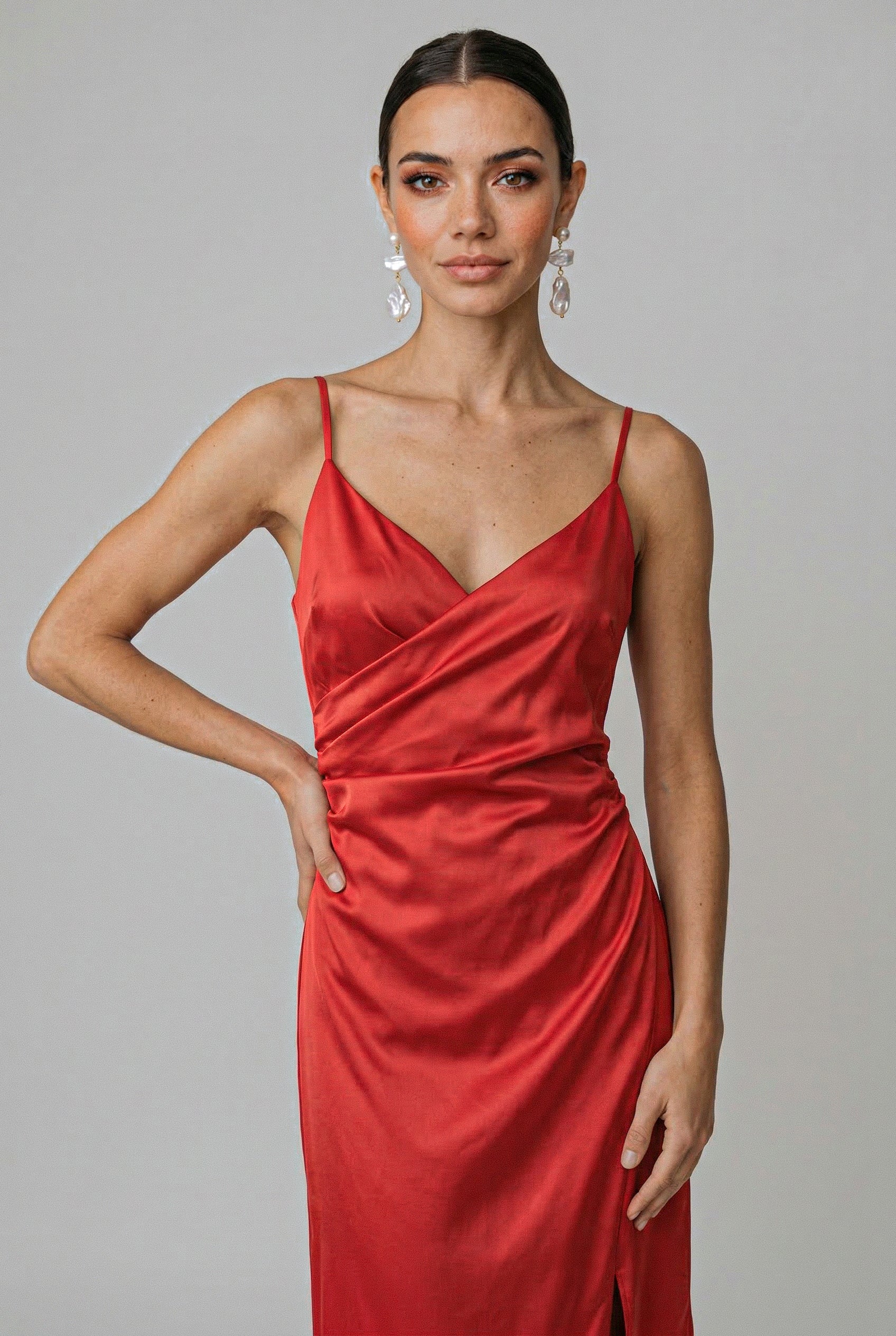 Vestido Elena Rojo