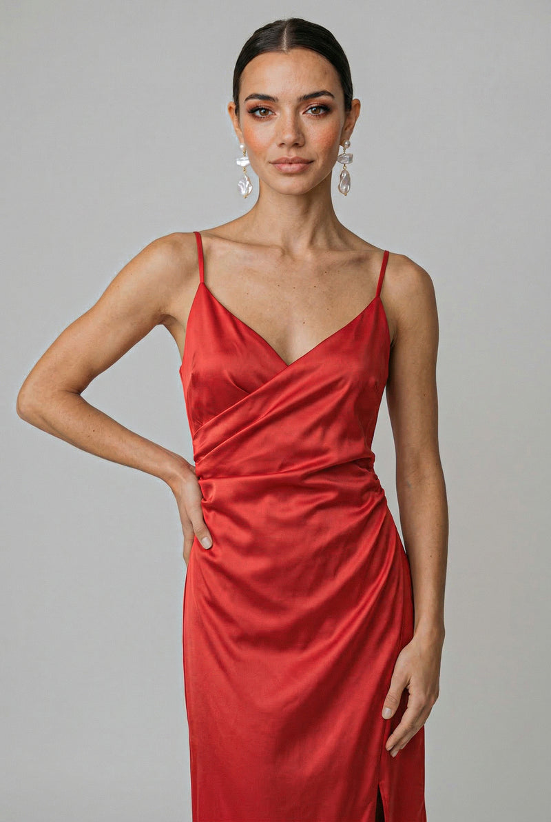 Vestido Elena Rojo