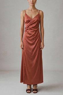 Vestido Elena Rosa Antiguo